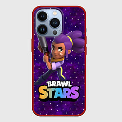 Чехол для iPhone 13 Pro Brawl stars Шелли, цвет: 3D-красный