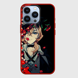 Чехол для iPhone 13 Pro Великий из бродячих псов, цвет: 3D-красный