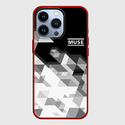 Чехол для iPhone 13 Pro Muse, цвет: 3D-красный