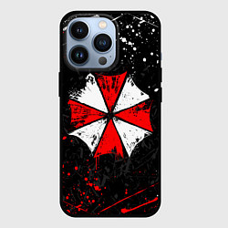 Чехол для iPhone 13 Pro RESIDENT EVIL UMBRELLA, цвет: 3D-черный