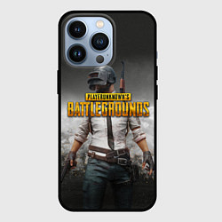 Чехол для iPhone 13 Pro PUBG, цвет: 3D-черный