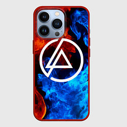 Чехол для iPhone 13 Pro LINKIN PARK, цвет: 3D-красный
