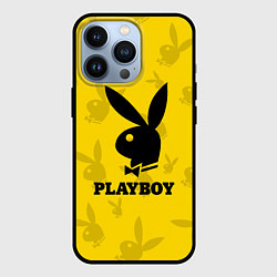 Чехол для iPhone 13 Pro PLAYBOY, цвет: 3D-черный