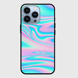 Чехол для iPhone 13 Pro WAVES, цвет: 3D-черный