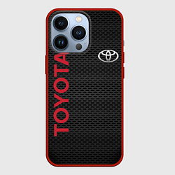 Чехол для iPhone 13 Pro TOYOTA, цвет: 3D-красный