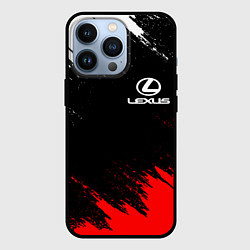 Чехол для iPhone 13 Pro LEXUS, цвет: 3D-черный