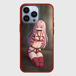 Чехол для iPhone 13 Pro Милый во Франксе, цвет: 3D-красный