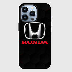 Чехол для iPhone 13 Pro HONDA, цвет: 3D-черный