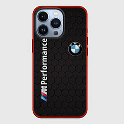 Чехол для iPhone 13 Pro BMW, цвет: 3D-красный