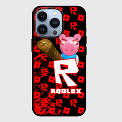 Чехол для iPhone 13 Pro ROBLOX: PIGGI, цвет: 3D-черный