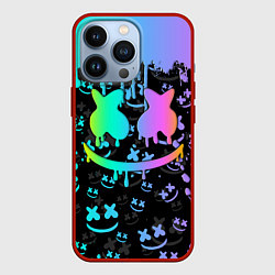 Чехол для iPhone 13 Pro MARSHMELLO, цвет: 3D-красный