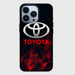 Чехол для iPhone 13 Pro TOYOTA, цвет: 3D-черный