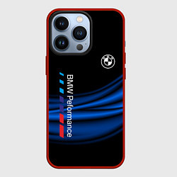 Чехол для iPhone 13 Pro BMW, цвет: 3D-красный