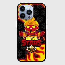 Чехол для iPhone 13 Pro BRAWL STARS EVIL GENE ДЖИН, цвет: 3D-черный