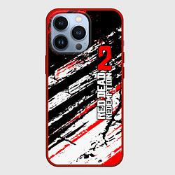 Чехол для iPhone 13 Pro Red Dead Redemption 2, цвет: 3D-красный