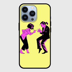 Чехол для iPhone 13 Pro Криминальное чтиво, цвет: 3D-черный