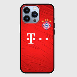 Чехол для iPhone 13 Pro BAYERN MUNCHEN, цвет: 3D-черный