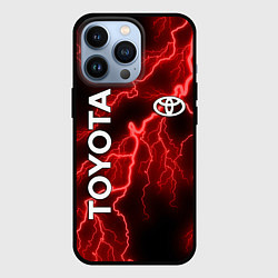 Чехол для iPhone 13 Pro TOYOTA, цвет: 3D-черный