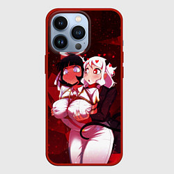 Чехол для iPhone 13 Pro ХЕЛЛТЕЙКЕР, цвет: 3D-красный
