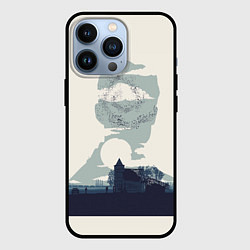Чехол для iPhone 13 Pro Настоящий детектив, цвет: 3D-черный
