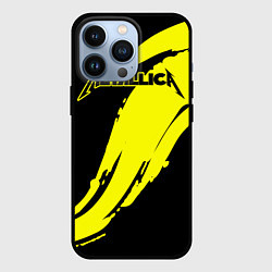 Чехол для iPhone 13 Pro Metallica, цвет: 3D-черный