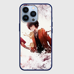Чехол для iPhone 13 Pro Дазай, цвет: 3D-тёмно-синий