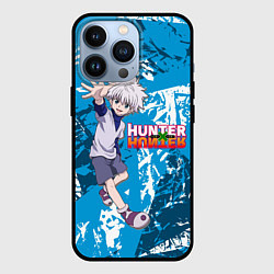 Чехол для iPhone 13 Pro Киллуа Hunter x Hunter, цвет: 3D-черный
