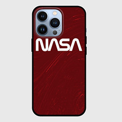 Чехол для iPhone 13 Pro NASA НАСА, цвет: 3D-черный