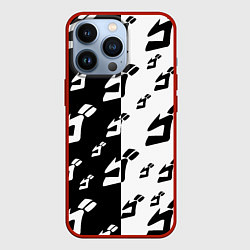 Чехол для iPhone 13 Pro JoJo Bizarre Adventure, цвет: 3D-красный