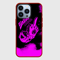 Чехол для iPhone 13 Pro JoJo Bizarre Adventure, цвет: 3D-красный