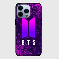 Чехол для iPhone 13 Pro BTS БТС, цвет: 3D-черный