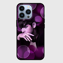 Чехол для iPhone 13 Pro BTS, цвет: 3D-черный