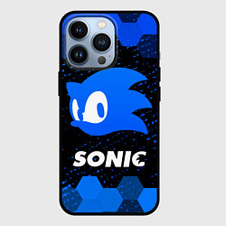 Чехол для iPhone 13 Pro СОНИК SONIC, цвет: 3D-черный