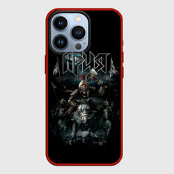 Чехол для iPhone 13 Pro АРИЯ, цвет: 3D-красный