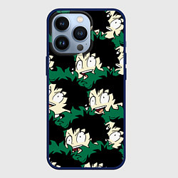 Чехол для iPhone 13 Pro МИДОРИА, цвет: 3D-тёмно-синий