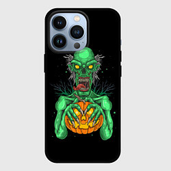 Чехол для iPhone 13 Pro Halloween Zombie, цвет: 3D-черный