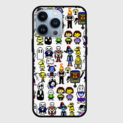 Чехол для iPhone 13 Pro UNDERTALE, цвет: 3D-черный
