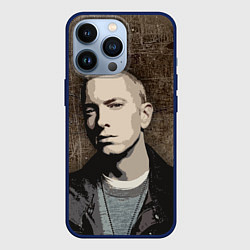 Чехол для iPhone 13 Pro EMIN?M, цвет: 3D-тёмно-синий