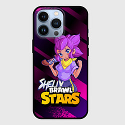 Чехол для iPhone 13 Pro Brawl Stars Shelly, цвет: 3D-черный