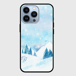 Чехол для iPhone 13 Pro Новогодняя мечта, цвет: 3D-черный