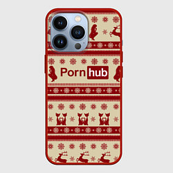 Чехол iPhone 13 Pro Pornhub Новый год