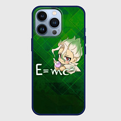 Чехол для iPhone 13 Pro Доктор Стоун, цвет: 3D-тёмно-синий