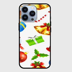 Чехол для iPhone 13 Pro Новый год!, цвет: 3D-черный