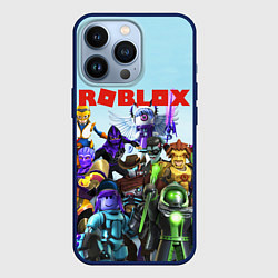 Чехол для iPhone 13 Pro ROBLOX, цвет: 3D-тёмно-синий