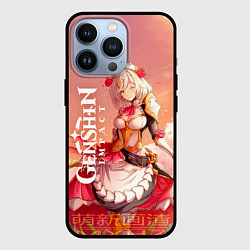 Чехол для iPhone 13 Pro GENSHIN IMPACT, цвет: 3D-черный