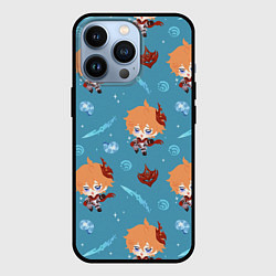 Чехол для iPhone 13 Pro Чиби Чайльд, цвет: 3D-черный