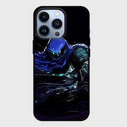 Чехол для iPhone 13 Pro Omen, цвет: 3D-черный