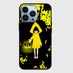 Чехол для iPhone 13 Pro Little NightmaresШестая, цвет: 3D-черный