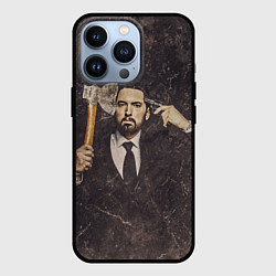 Чехол для iPhone 13 Pro Eminem, цвет: 3D-черный