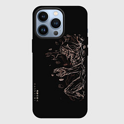 Чехол для iPhone 13 Pro Атака Титанов, цвет: 3D-черный